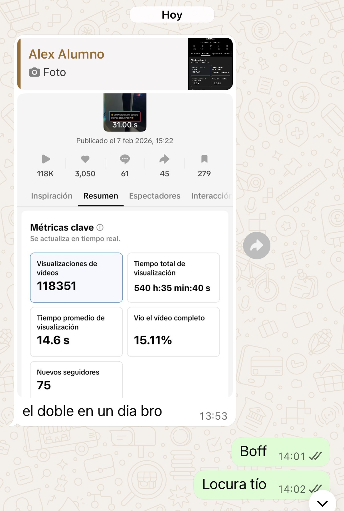 Resultado WhatsApp 10